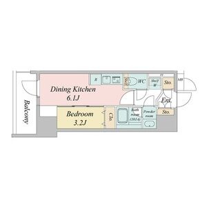 ルネフラッツ今池駅前Southの間取り