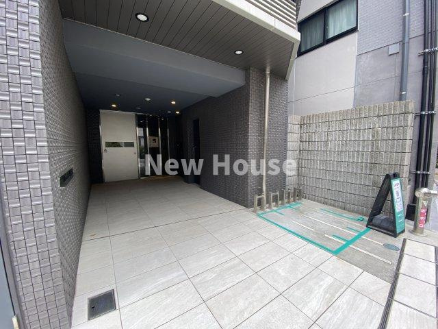 イデアル神楽坂のエントランス