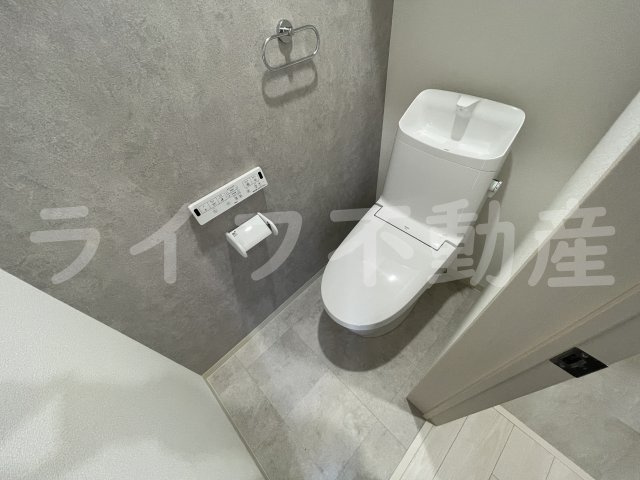 クリエオーレ近江堂のトイレ|落ち着いたトイレです