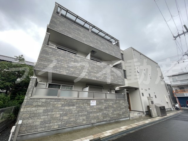 クリエオーレ近江堂の外観|外観は落ち着いています