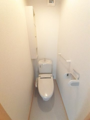 【トイレ】 | アルカンシェルＢ | シンプルで使いやすいトイレです