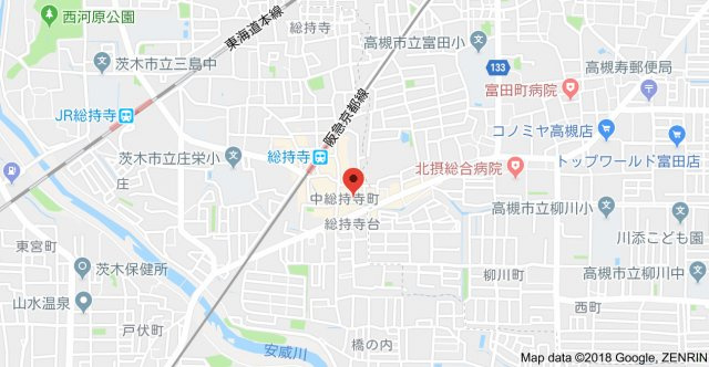 KTIレジデンス総持寺の地図