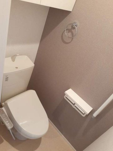 シルバンハウスＡのトイレ|落ち着いたトイレです