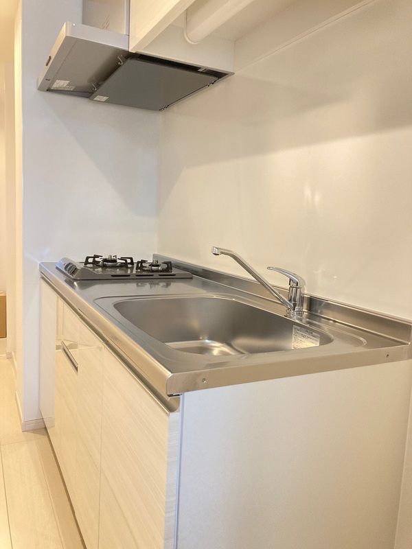 グレイス幕張Ⅰのキッチン|コンパクトなキッチンで掃除もラクラク