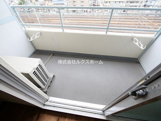 グランドライフ北之坊のバルコニー|バルコニー付きです