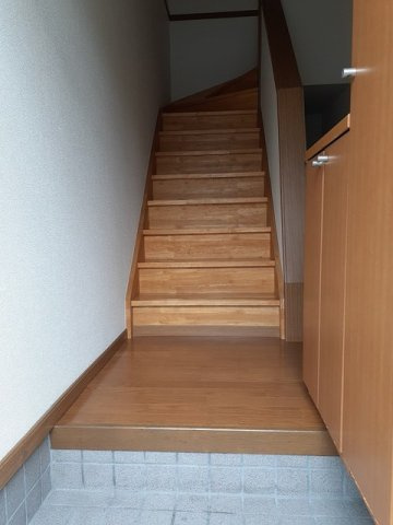 ソレアードメゾンＢの玄関|きれいな玄関です