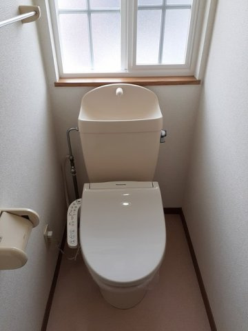 ソレアードメゾンＢのトイレ|トイレもきれいです