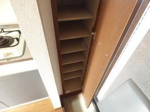 ストゥディオ　ベルデの収納|小物を収納するのに便利です
