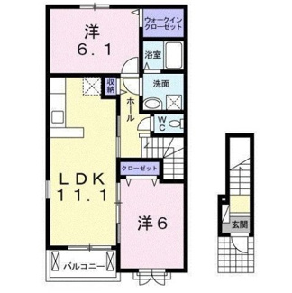【間取り】 | ベル　フローラ