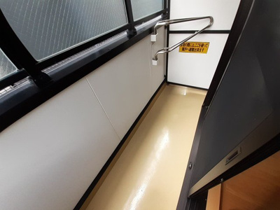 【バルコニー】 | サンライズ | 陽当たり良好なバルコニーです