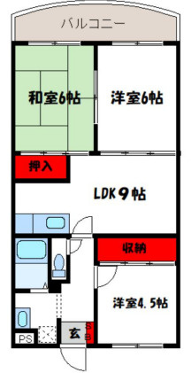 アミール西野の間取り