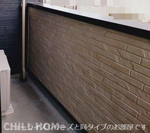 テラス　Ｍ３　Ⅰのバルコニー|当社、チルホームのHPもご覧ください(^^)/物件情報多数♪