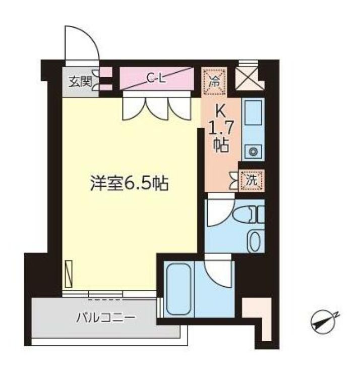 アッパルタメントベラヴィスタの間取り|間取り☆