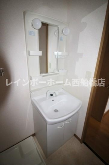 アムールならし野の洗面所