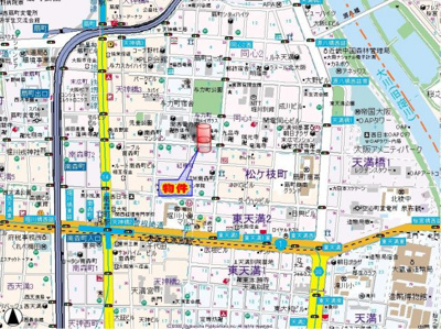 【地図】 | プレサンス天神橋ディオレ