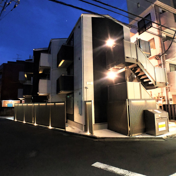 メゾングランディール元住吉の外観|2022年完成アパート！