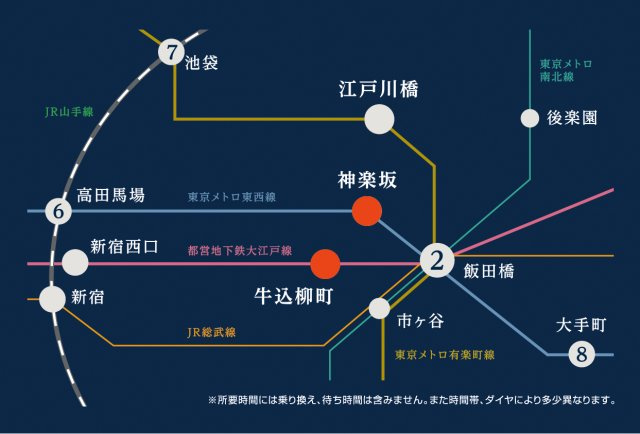 プラウドフラット神楽坂Ⅲのその他