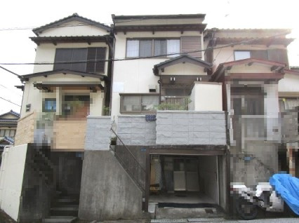 【水回りリフォーム済】高知市十津1丁目　中古一戸建ての外観|落ち着いた住宅街に佇む戸建