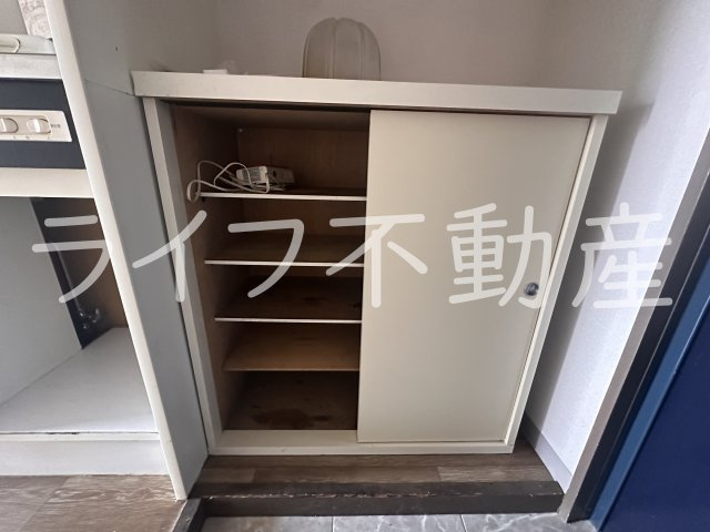 メゾンヤマト長堂の収納|専用の収納スペースです