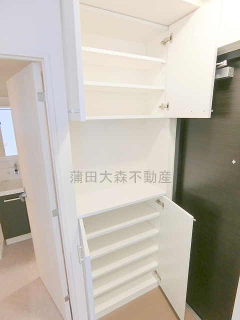 リシュブール池上の収納|玄関収納　下駄箱