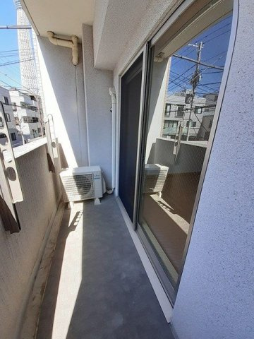 グレイス・コートのバルコニー