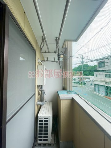 第一コーポ江頭のバルコニー|開放的で明るい空間を演出してくれるバルコニーです