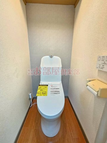 第一コーポ江頭のトイレ|ゆったりとした空間のトイレです