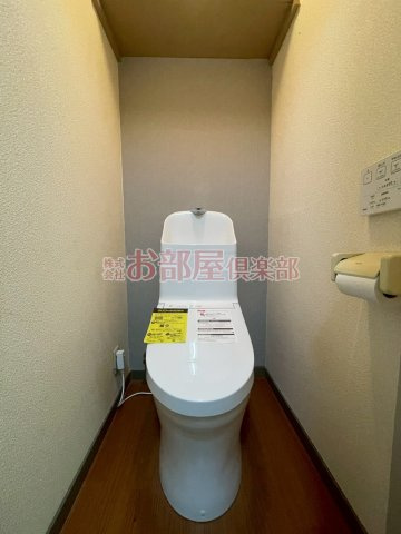 第一コーポ江頭のトイレ|清潔感のあるトイレです