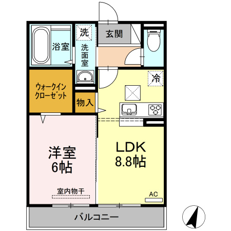 イヴェールの間取り