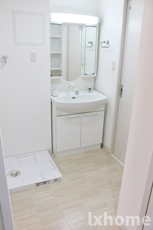 リバーフィールド茨木の洗面所