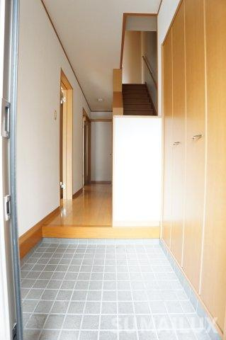 熊本市西区池田２丁目のタウンの玄関