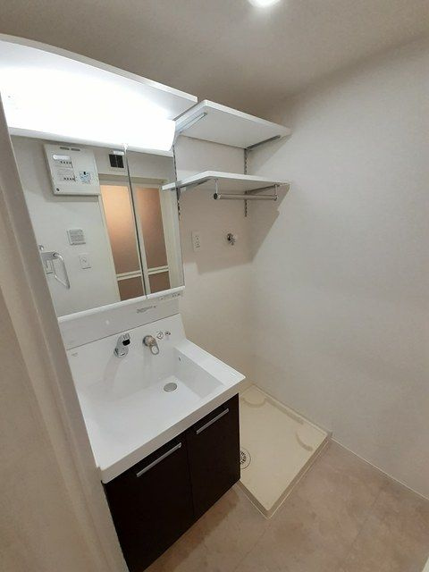 メゾン・ド・カナル森下の洗面所