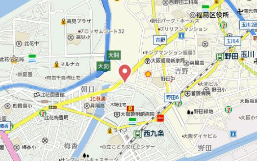 【地図】 | セレニテ福島プリエ