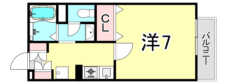 エスポワールⅡの間取り