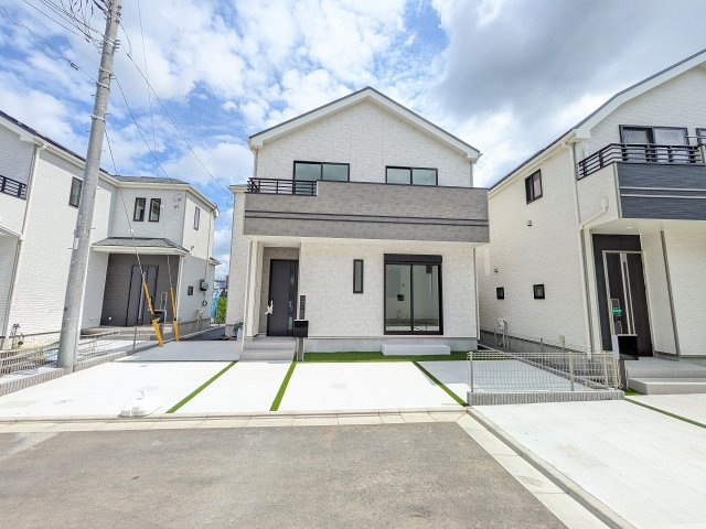 八王子市　弐分方町　新築一戸建て　１０期の外観|～控除や減税で優遇の長期優良住宅　開発分譲につきキレイな街並みの新築一戸建て～