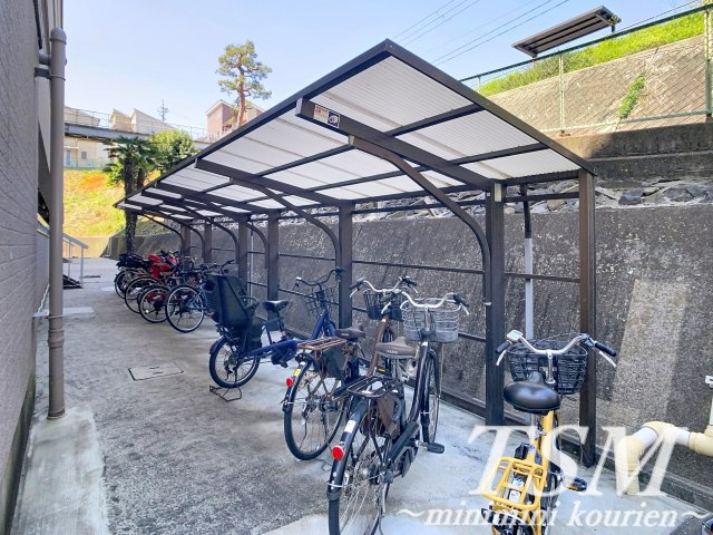 清水谷コーポのその他共用部分|敷地内駐輪場