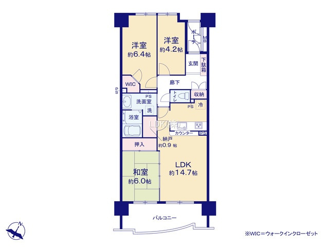 【間取り】 | シティヴェールふじみ野二番館