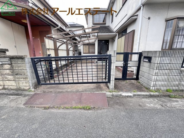 加古川市野口町長砂　　売土地の前面道路含む現地写真