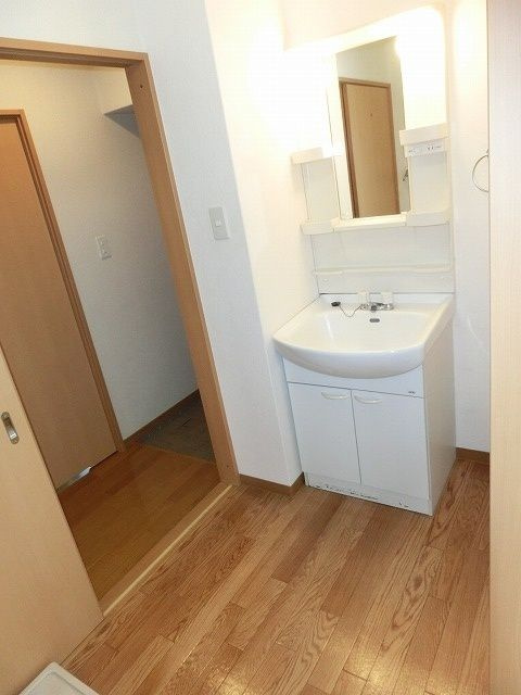 アルカディア桜木の洗面所