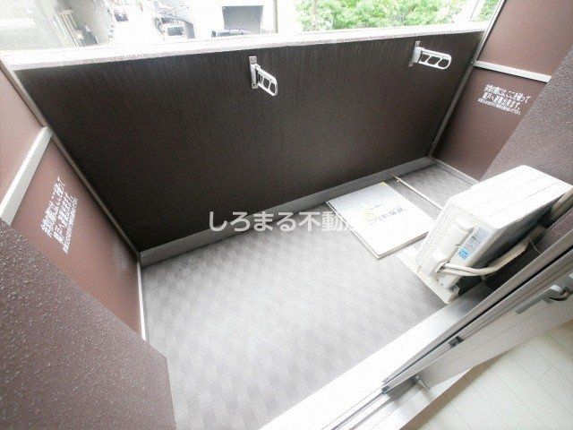 スプランディッド淀屋橋DUEのバルコニー