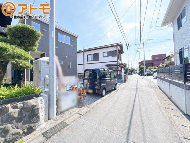 【前面道路含む現地写真】 | 函南町間宮第3　新築戸建　1号棟 | 前面道路は車通りが少なく安心♪