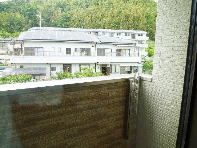 エステート上口のバルコニー