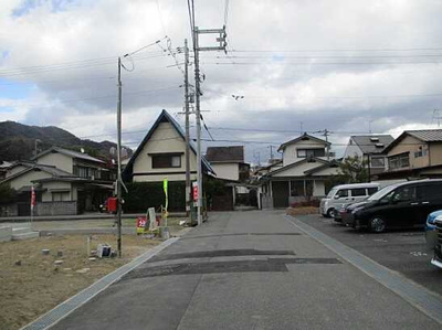 【前面道路含む現地写真】 | 広島市佐伯区五日市町大字美鈴園No.3 美鈴園