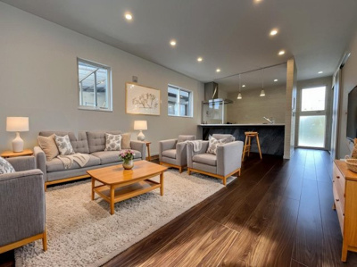 【居間・リビング】 | 広島市佐伯区新宮苑No.B | ☆CGでバーチャルホームステージングしています。