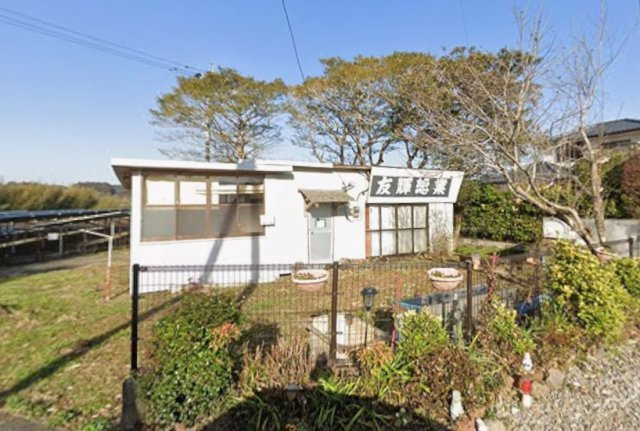 都城市今町の倉庫の外観