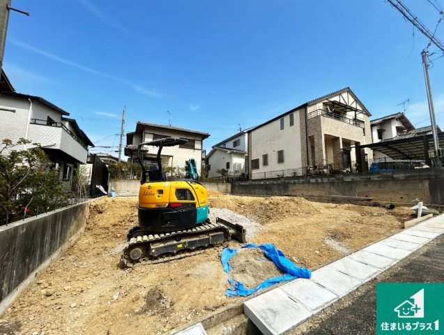 神戸市西区秋葉台　第5期　新築一戸建ての外観|周辺は落ち着いた街並みの住宅地！子育てがしやすい住環境です！まだ未完成ですが、現地でしかわからない事もございます。是非一度ご覧ください。