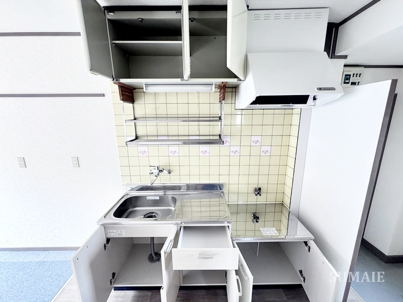 ハイツSDのキッチン|キッチン収納です