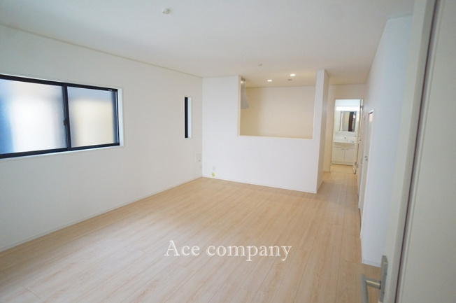 【居間・リビング】 | 生野区田島3丁目　【4号棟/全4区画】 | 【LDK：17.2帖】