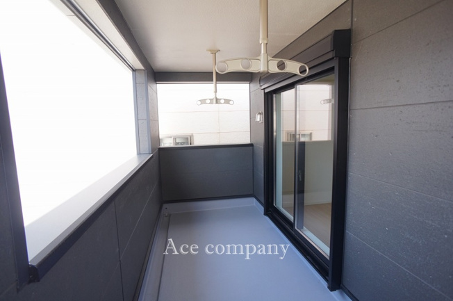 【バルコニー】 | 生野区田島3丁目　【4号棟/全4区画】 | 3面開口部あります☆（西・北・東）ワイドなインナーバルコニーです☆