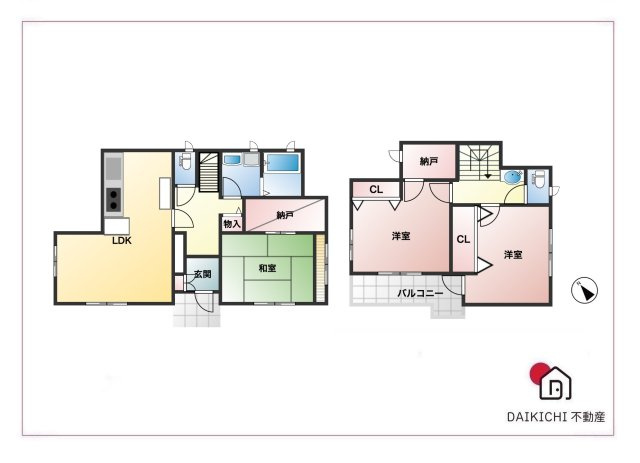【間取り】 | 熊谷市榎町　中古戸建